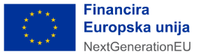 Logo Financira Europska unija NextGenerationEU