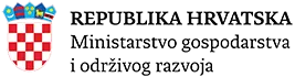 Logo Ministrarstva gospodarstva i održivog razvoja