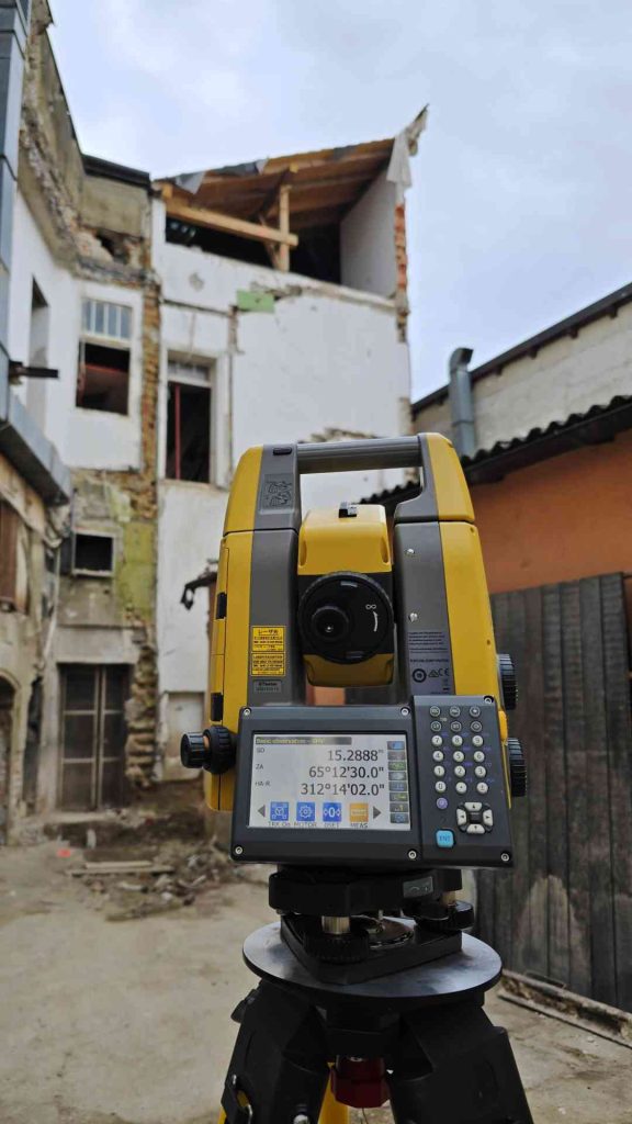 Geodetska mjerenja kuća u obnovi