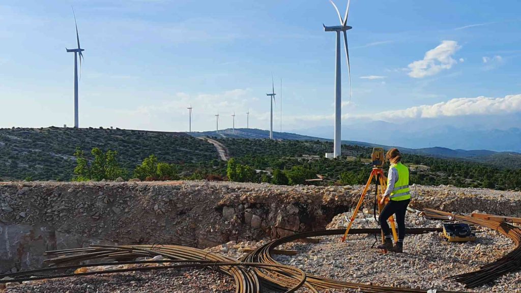 Geodetska podrška u izvođenju vjetroelektrana