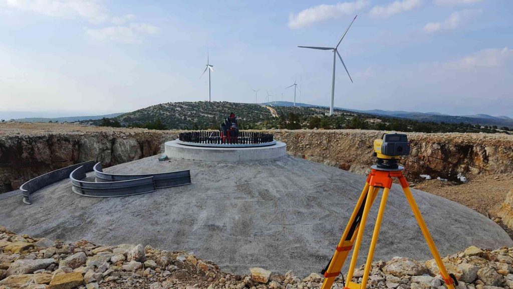 Geodetska podrška u izvođenju vjetroelektrana
